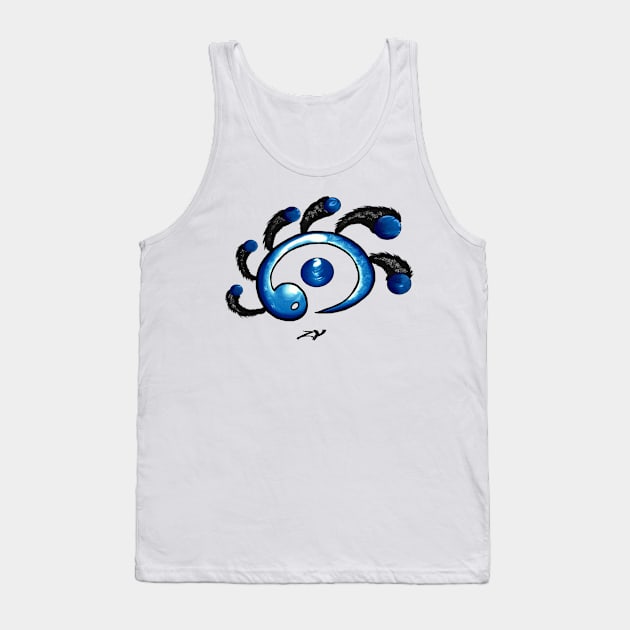 ZenYami: Celestial Orbit (Sky) Tank Top by ZenYamiDesign